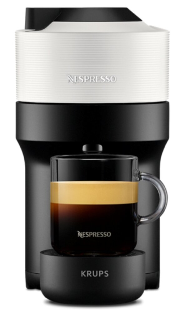 Ekspres na kapsułki KRUPS-NESPRESSO XN920110 NES VERTUO POP WHITE