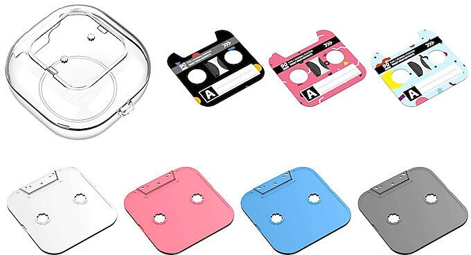 Etui SAMSUNG Player do Buds Live/Buds Pro Przezroczysty GP-FPR180KDCTW