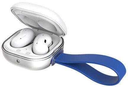 Etui z paskiem SAMSUNG do słuchawek Buds Live/Buds Pro (Mickey) Biały GP-FPR180HIBWW