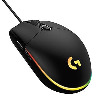 Mysz przewodowa LOGITECH G102 Lightsync Czarny 910-005823