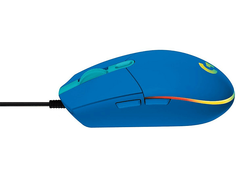 Logitech G102 LIGHTSYNC Niebieski – zdjęcie 3