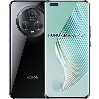 REACONDICIONADO B: Móvil - Honor Magic5 Pro, Black, 512 GB, 12 GB RAM, 6.81" Full HD+, Qualcomm Snapdragon® 8 Gen 2, 5100 mAh, Android