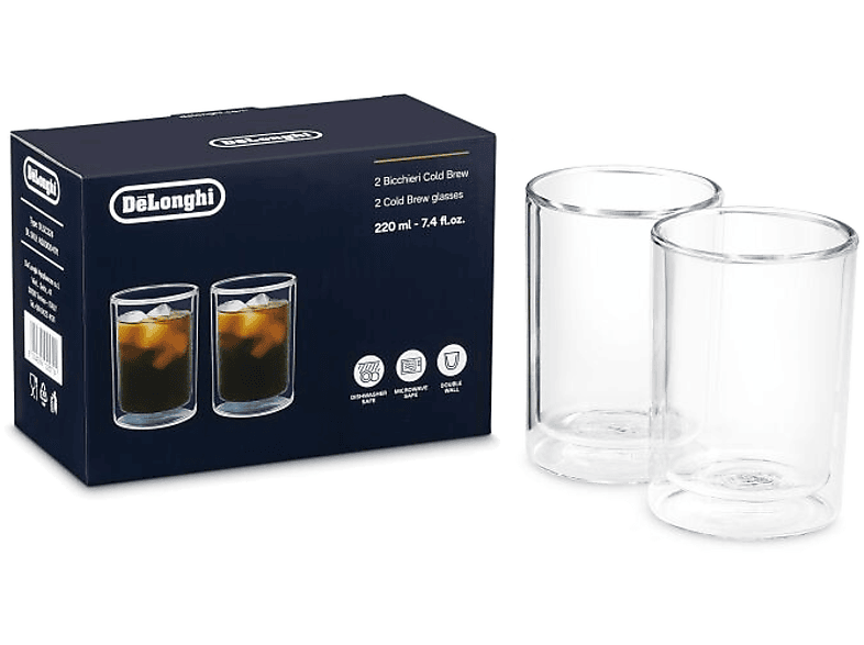 DE-LONGHI DLSC324 2GLAS COLD BREW pohár, 2 db