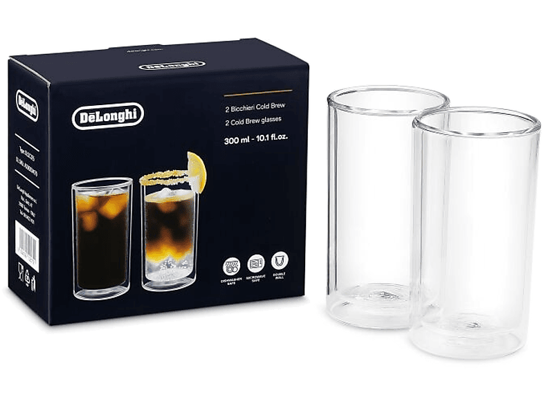 DE-LONGHI DLSC325 2GLAS COLD BREW pohár, 2 db