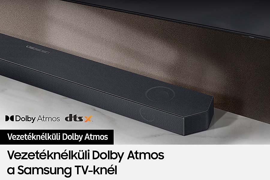 SAMSUNG HW-Q700C/EN 3.1.2 hangprojektor vezeték nélküli mélynyomóval