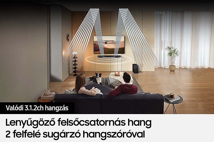 SAMSUNG HW-Q700C/EN 3.1.2 hangprojektor vezeték nélküli mélynyomóval