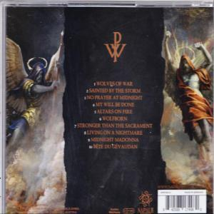 Rückseite einer CD, mit Titelliste, Albumcover mit zwei Engeln und Albumtitel.