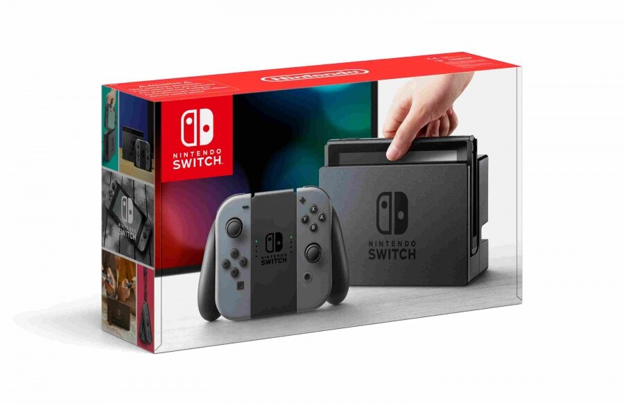 Konsola NINTENDO Switch + Joy-Con Szary