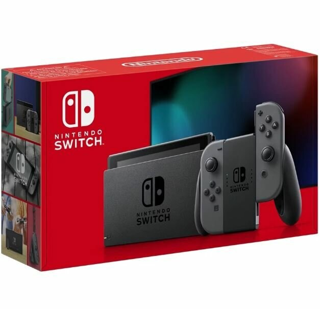Konsola NINTENDO Switch + Joy-Con Szary | MediaMarkt