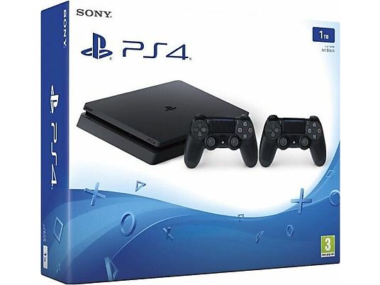 Konsola SONY PlayStation 4 Slim 1TB F Chassis + Kontroler Dualshock 4 v2 + PlayStation Plus 14 dni