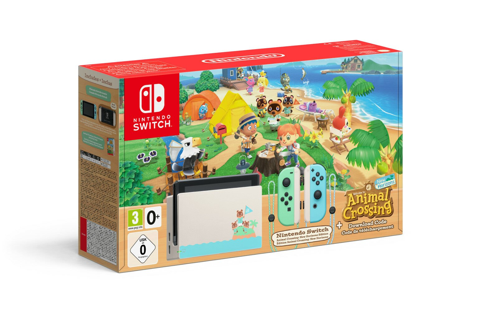 Konsola NINTENDO Switch Animal Crossing: New Horizons Edition