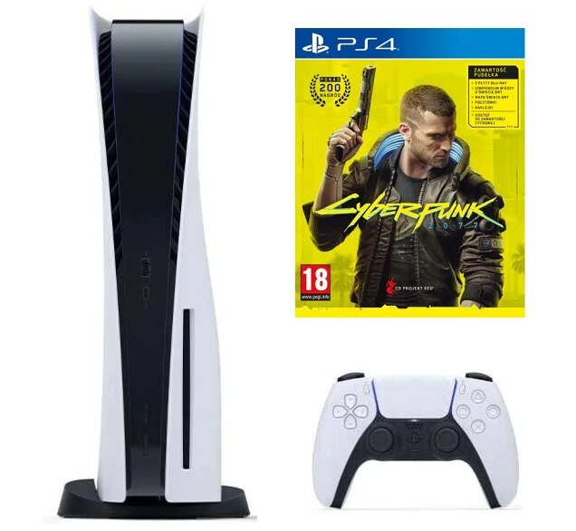 Konsola SONY PlayStation 5 + Cyberpunk 2077