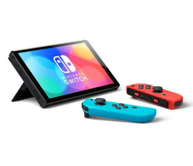 ⭐️任天堂　Nintendo Switch      未使用 Konsola NINTENDO Switch OLED Model Czerwono-Niebieski | MediaMarkt