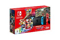 Konsola NINTENDO Switch + Joy-Con Niebiesko-czerwony + Mario Kart 8 Deluxe (kod do pobrania) + Nintendo Switch Online 3 mies.