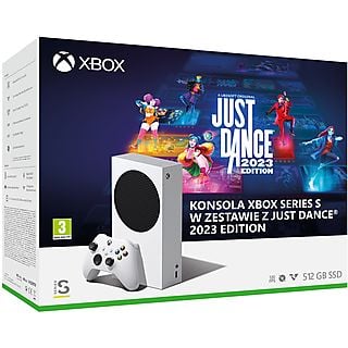 Konsola MICROSOFT Xbox Series S + Just Dance Edycja 2023
