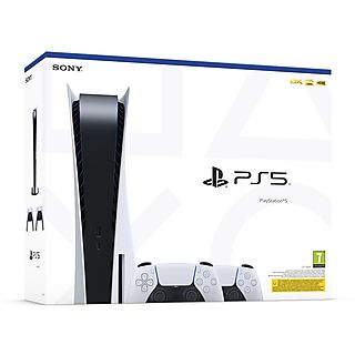 Konsola SONY PlayStation 5 + Dodatkowy kontroler DualSense Biały