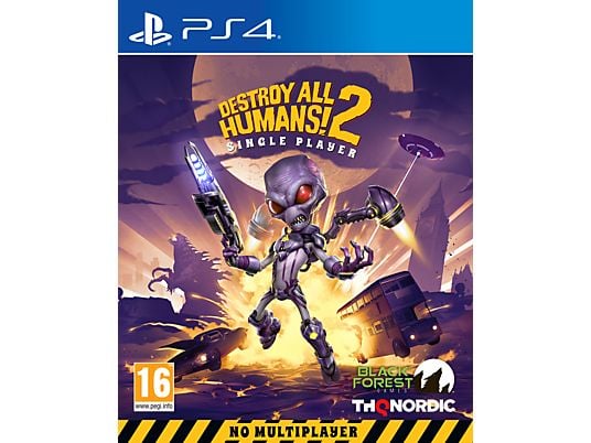 Destroy All Humans! 2 Single Player UK/FR PS4