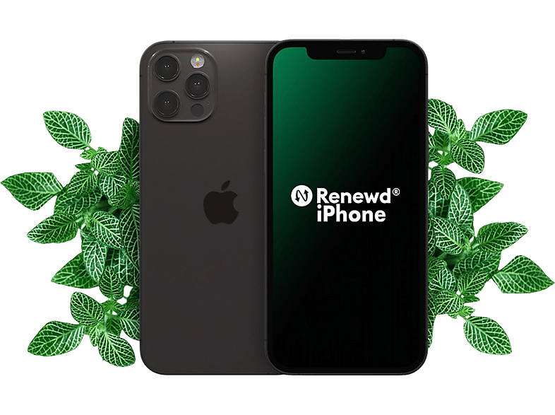 Renewd Iphone 12 Pro - 128 Gb Zwart 5g (renewd)