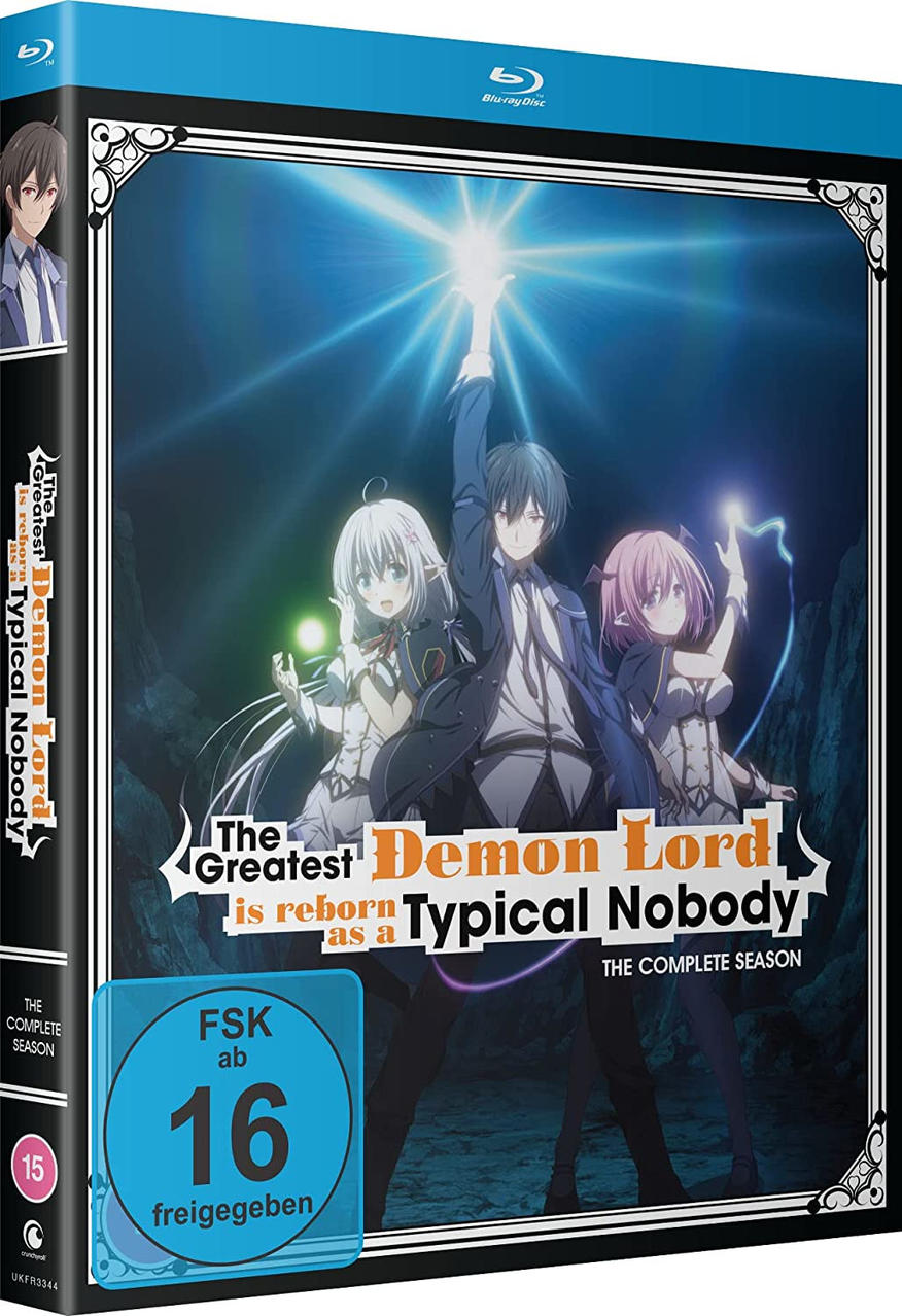 Eine Blu-ray Disc Hülle mit Anime-Charakteren auf dem Cover und japanischem Text.