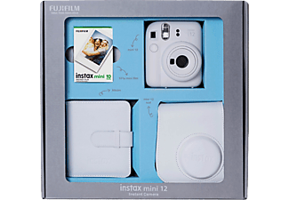 FUJIFILM Instax Mini 12 Bundle Box Anlık Fotoğraf Makinesi Kil Beyazı