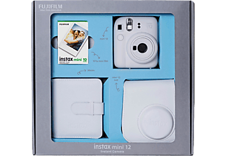 FUJIFILM Instax Mini 12 Bundle Box Anlık Fotoğraf Makinesi Kil Beyazı_0