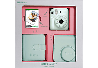 FUJIFILM Instax Mini 12 Bundle Box Anlık Fotoğraf Makinesi Nane Yeşili