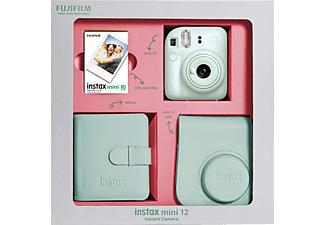 FUJIFILM Instax Mini 12 Bundle Box Anlık Fotoğraf Makinesi Nane Yeşili_0