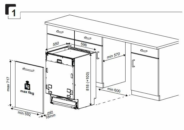 Zmywarka BEKO DIN28421