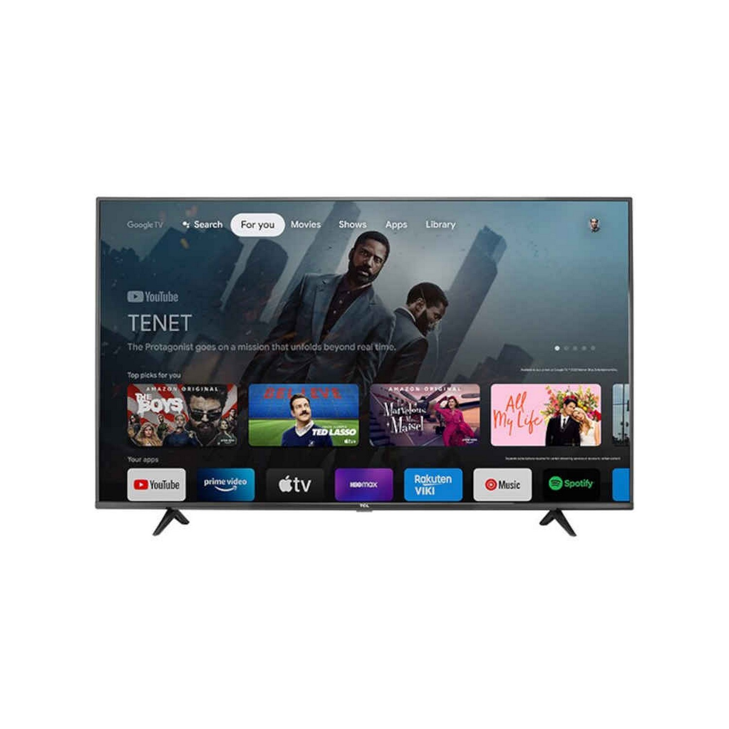 TCL 75P631 75" FULL LED Smart 4K - Ultra HD 4K - Mini-led-tv - 75 inch