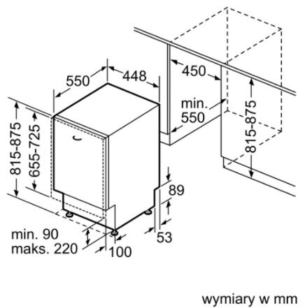 Zmywarka BOSCH SPV4EMX16E