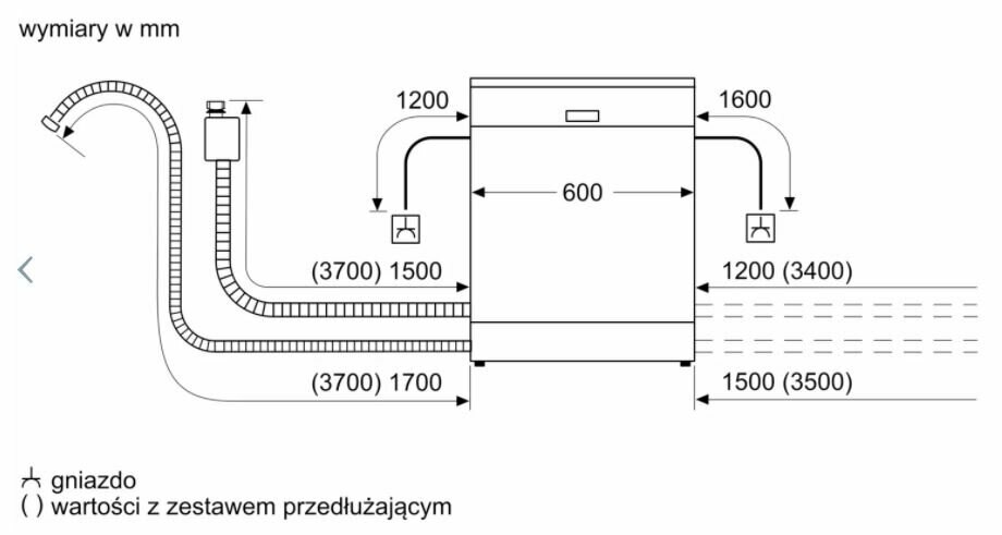 Zmywarka SIEMENS SN55ZS67CE