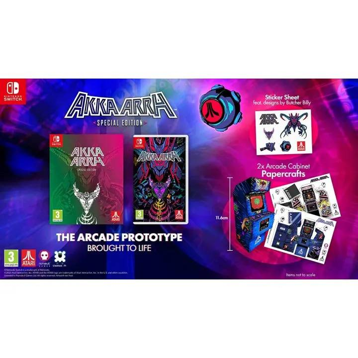 Nintendo Switch Akka Arrh Ed. Especial