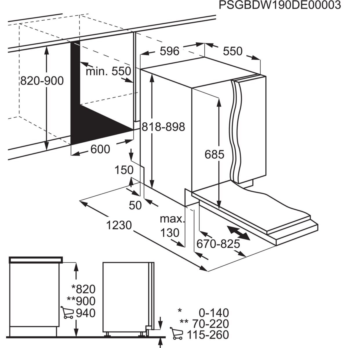 Zmywarka AEG FSK73767P