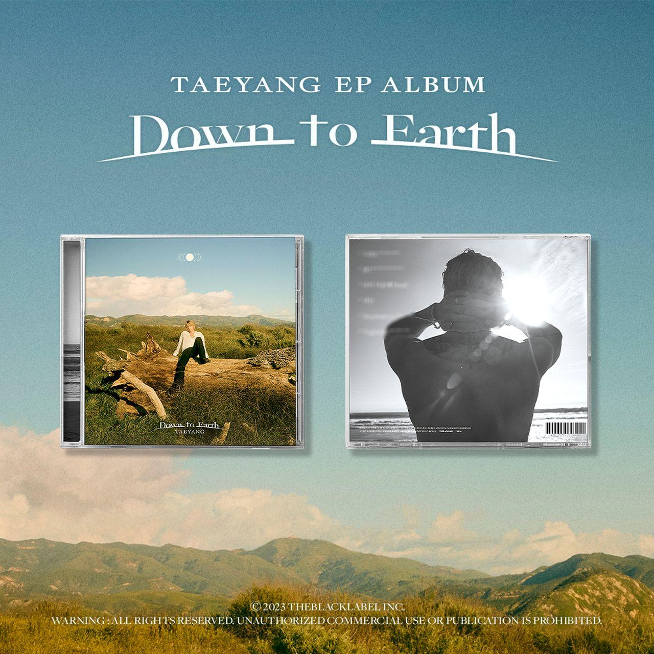 Albumcover mit zwei Bildern: ein Mann in der Natur und ein Schwarzweißfoto von ihm.