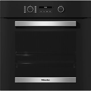 Horno - Miele H 2467 B, Multifunción, 76 l, 59.5 cm, Conectividad, Perfect Clean, Negro