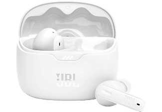 JBL Tune Beam TWS zajszűrős vezeték nélküli fülhallgató, fehér