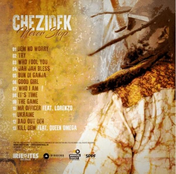 Chezidek - Never Stop [CD]
