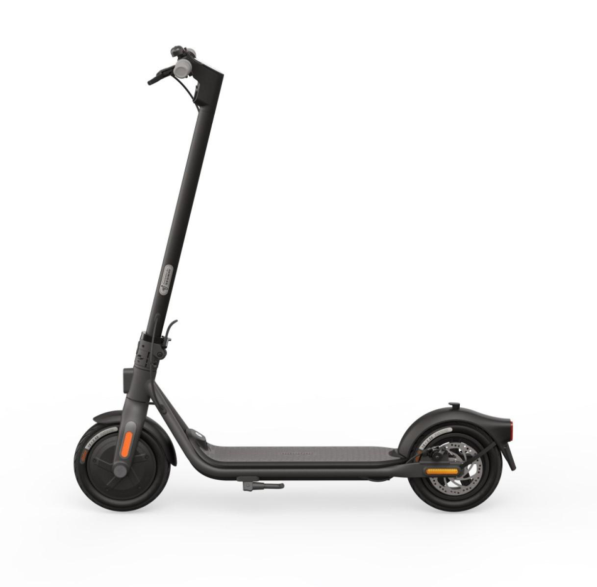 NINEBOT F20D powered Schwarz) by (10 Zoll, Segway E-Scooter