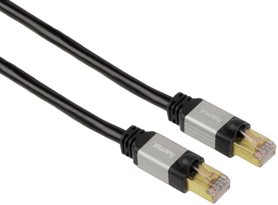 Kabel HAMA CAT6 STP 1.5 m Czarny