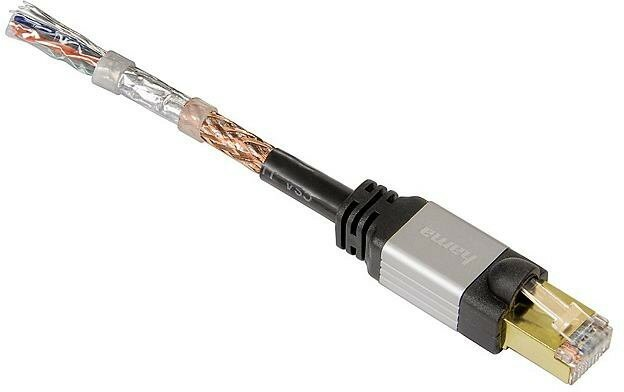 Kabel HAMA CAT6 STP 1.5 m Czarny