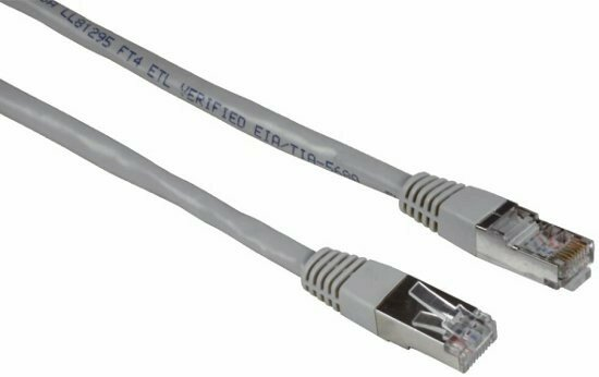 Kabel HAMA CAT5e STP 7.5 m Szary