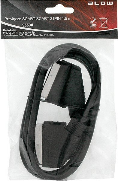 Kabel BLOW SCART - SCART 21PIN 1.5 m