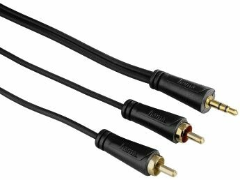 Kabel HAMA Jack 3.5 - 2x cinch 1.5m