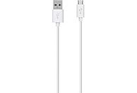 Kabel micro USB VIVANCO 1m Biały