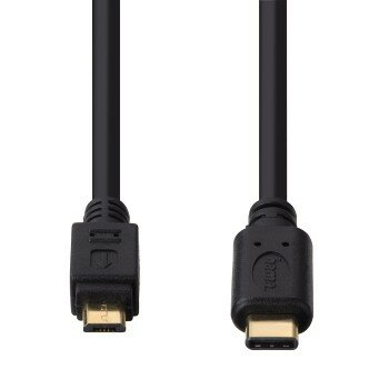 Kabel HAMA USB typ C - micro USB B 0,75m