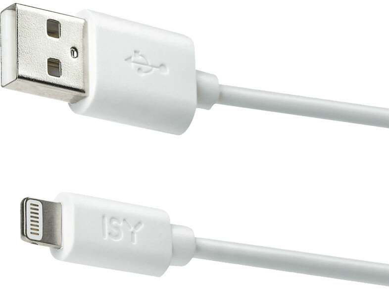 Kabel Lightning ISY IUC-2001 1m Biały