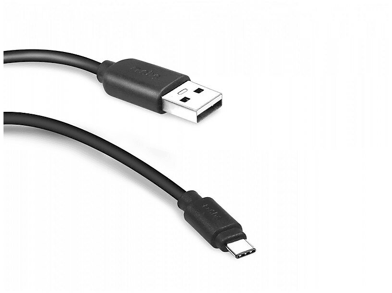 Zdjęcia - Kabel SBS   USB 2.0 - Type-C 1.5m Czarny 