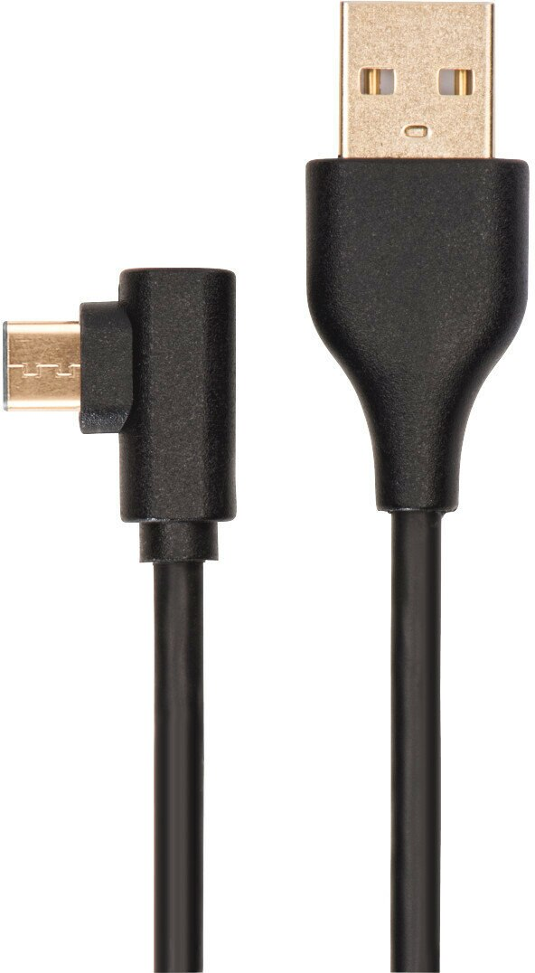 Kabel HAMA USB Typ-C 2.0 - USB -A/1m (wtyk kątowy)