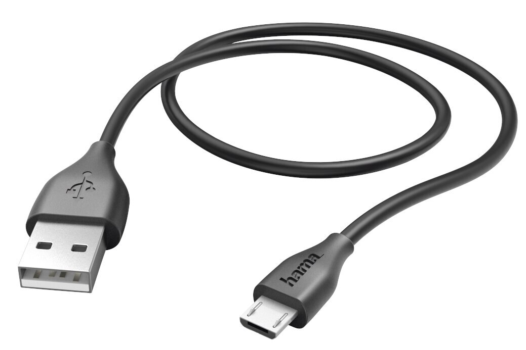 Kabel microUSB HAMA 1.5 m Czarny
