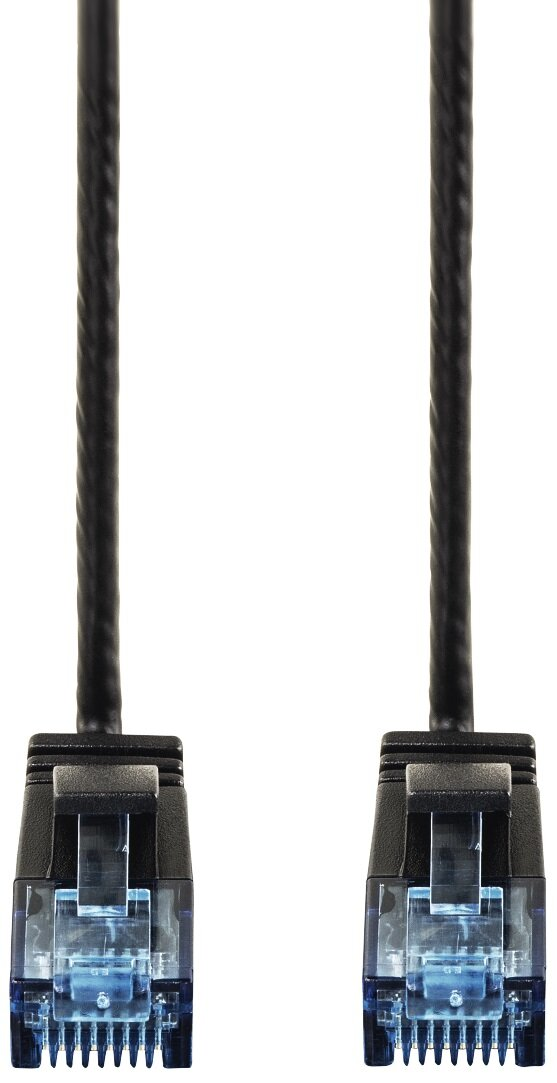 Kabel HAMA CAT 6 Flexi 0.75 Czarny